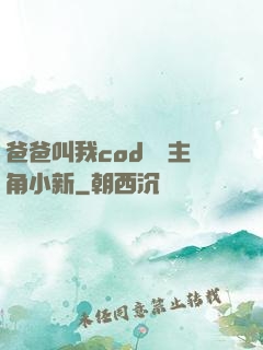 爸爸叫我cod媽媽主角小新