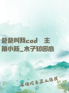 爸爸叫我cod媽媽主角小新