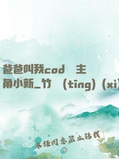爸爸叫我cod媽媽主角小新