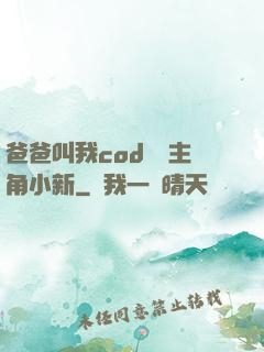 爸爸叫我cod媽媽主角小新