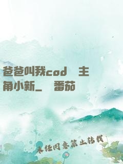 爸爸叫我cod媽媽主角小新