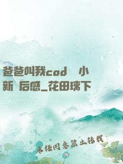爸爸叫我cod媽媽小新讀后感