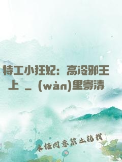 特工小狂妃：高冷邪王寵上癮