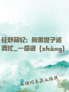 狂野萌妃：腹黑世子追妻忙