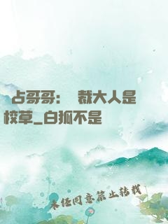 獨占哥哥：總裁大人是校草