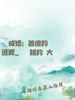 獵愛成婚：首席的億萬逃妻