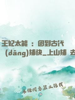 王妃太能鬧：回到古代當(dāng)捕快
