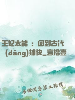 王妃太能鬧：回到古代當(dāng)捕快