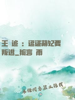 王爺追來：逗逼萌妃要叛逃