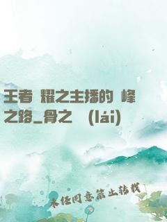 王者榮耀之主播的巔峰之路
