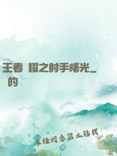 王者榮耀之射手曙光
