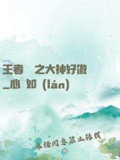 王者歸來之大神好傲嬌