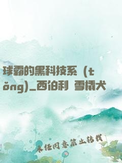 球霸的黑科技系統(tǒng)
