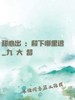 甜心出擊：殿下哪里逃