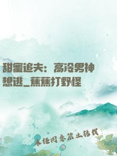 甜蜜追夫：高冷男神別想逃