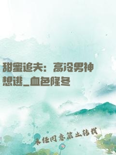 甜蜜追夫：高冷男神別想逃