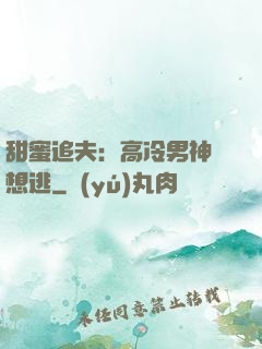 甜蜜追夫：高冷男神別想逃