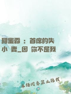 甜蜜霸寵：首席的失憶小嬌妻