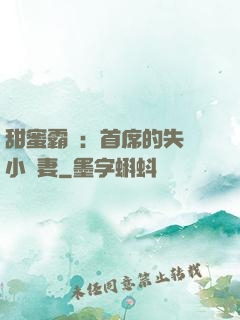 甜蜜霸寵：首席的失憶小嬌妻