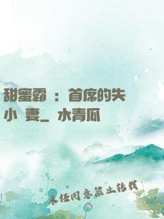 甜蜜霸寵：首席的失憶小嬌妻