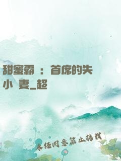 甜蜜霸寵：首席的失憶小嬌妻