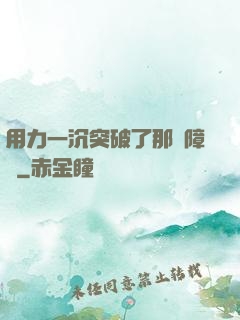 用力一沉突破了那層障礙