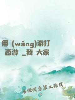 用網(wǎng)游打開西游記