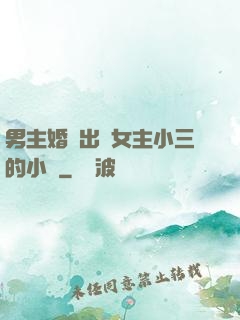 男主婚內出軌女主小三的小說