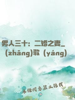 男人三十：二婚之妻