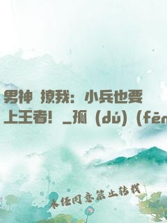 男神別撩我：小兵也要上王者！