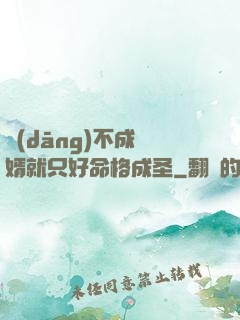 當(dāng)不成贅婿就只好命格成圣