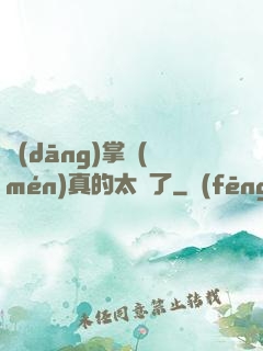 當(dāng)掌門(mén)真的太難了