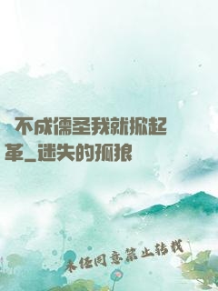 當不成儒圣我就掀起變革