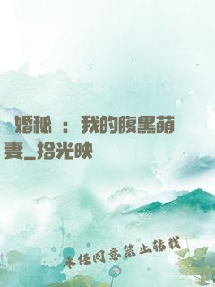 癮婚秘愛：我的腹黑萌妻