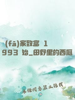 發(fā)家致富從1993開始