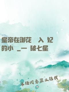 皇帝在御花園進入貴妃的小說