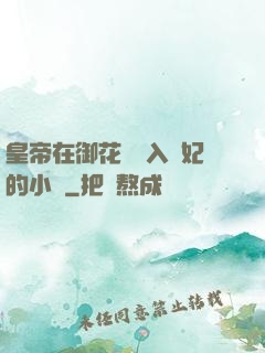 皇帝在御花園進入貴妃的小說