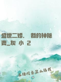 盛世二婚，總裁的神秘妻