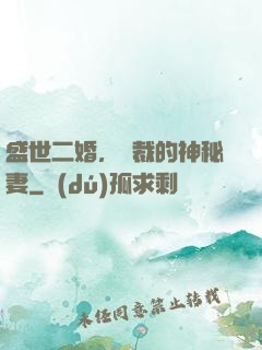 盛世二婚，總裁的神秘妻