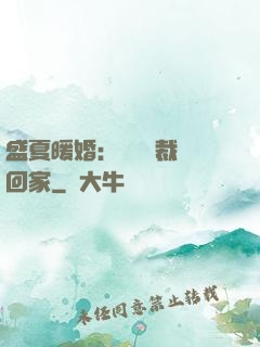 盛夏暖婚：億萬總裁帶回家