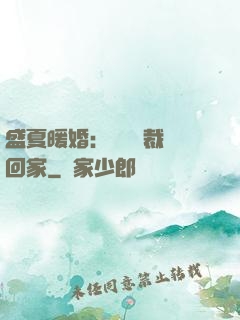 盛夏暖婚：億萬總裁帶回家