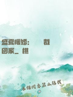 盛夏暖婚：億萬總裁帶回家