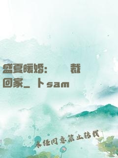 盛夏暖婚：億萬總裁帶回家