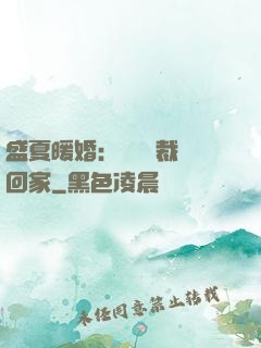盛夏暖婚：億萬總裁帶回家