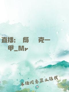 直播：開局評測馬克一號裝甲