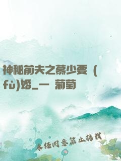 神秘前夫之慕少要復(fù)婚