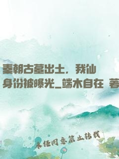 秦朝古墓出土，我仙師身份被曝光