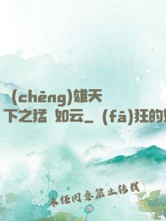 稱(chēng)雄天下之猛將如云