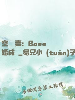 空間嬌妻：Boss寵婚成癮