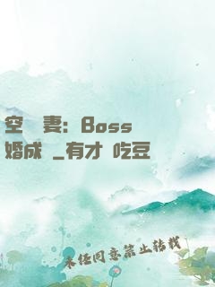空間嬌妻：Boss寵婚成癮